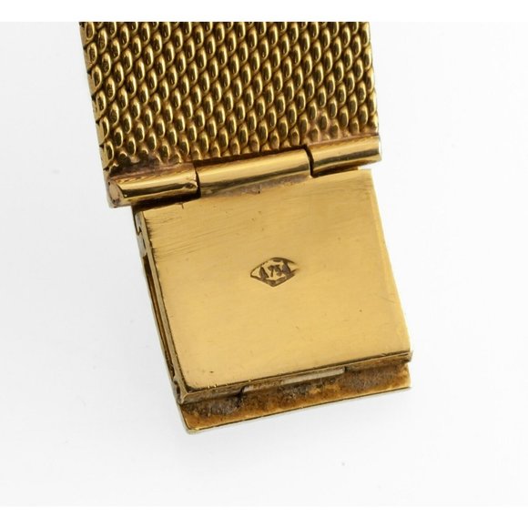 Vacheron Constantin Men's 18k Gold Mechanical Watch w/ Original Mesh Band - Picture 7 of 9